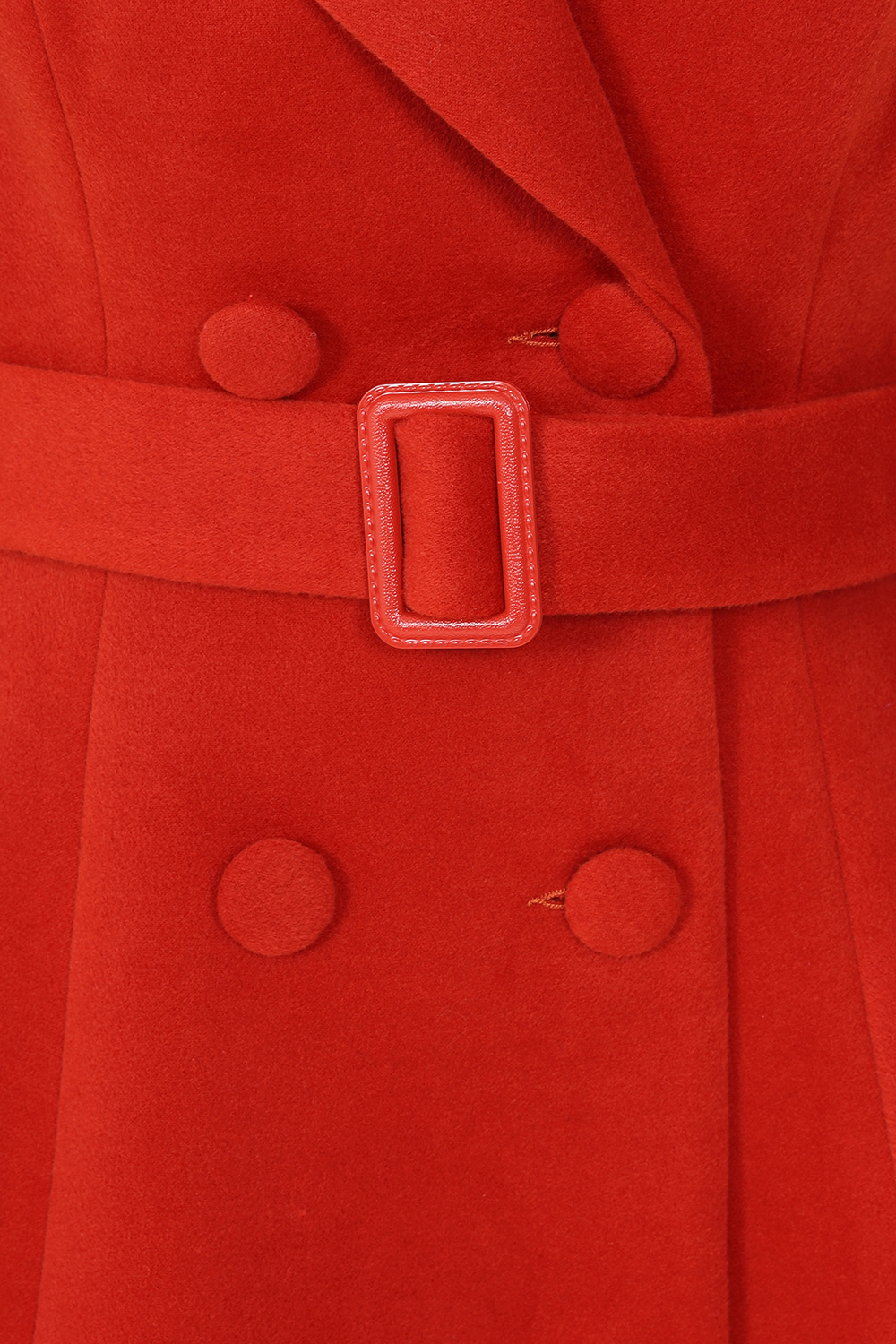 Vintage Women's Orange Swing Coat