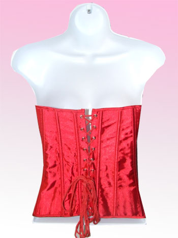 Red Satin Corset