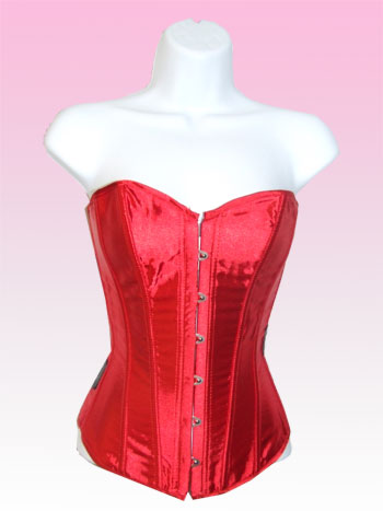 Red Satin Corset