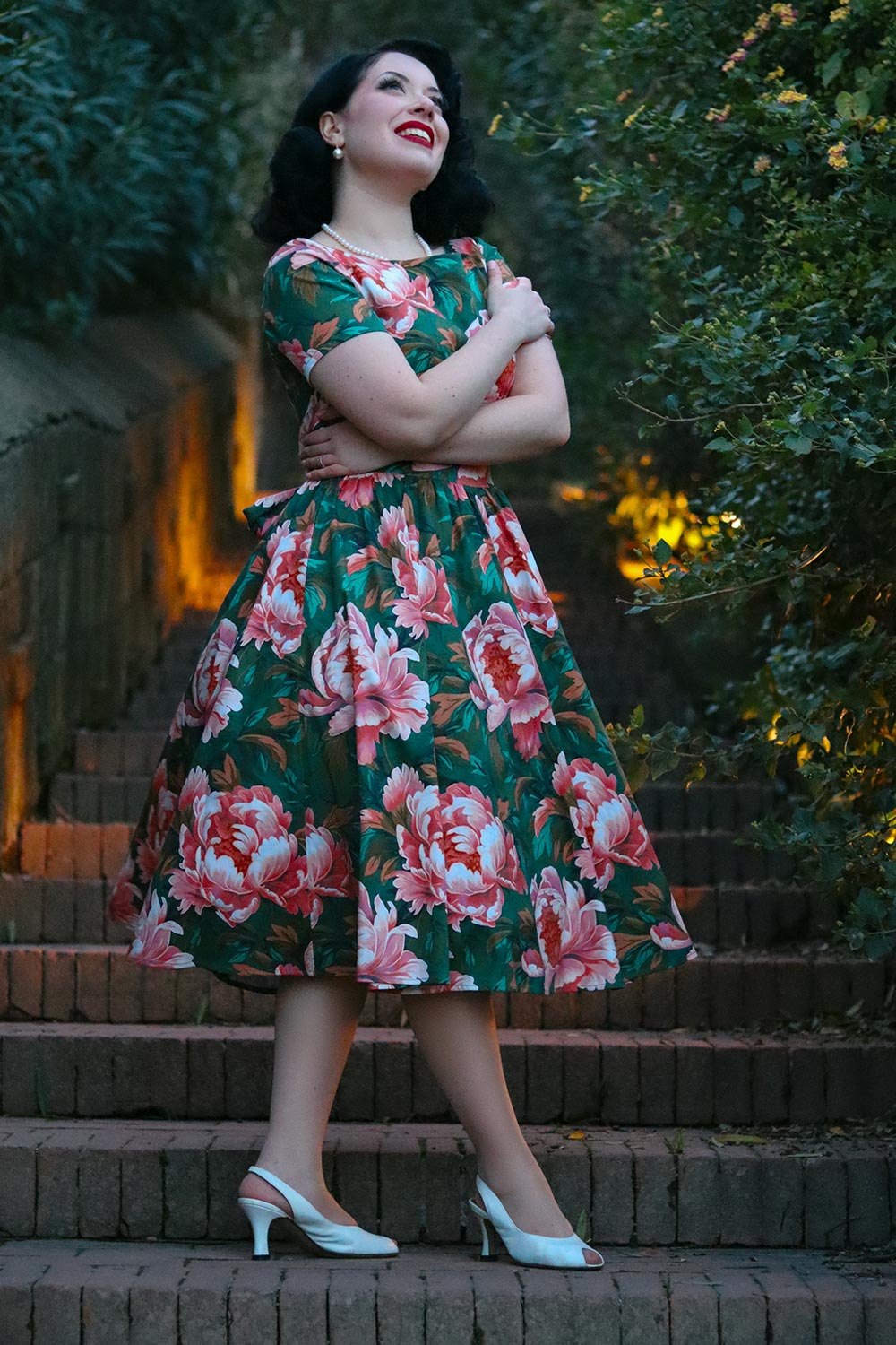 Norah Floral Swing Dress