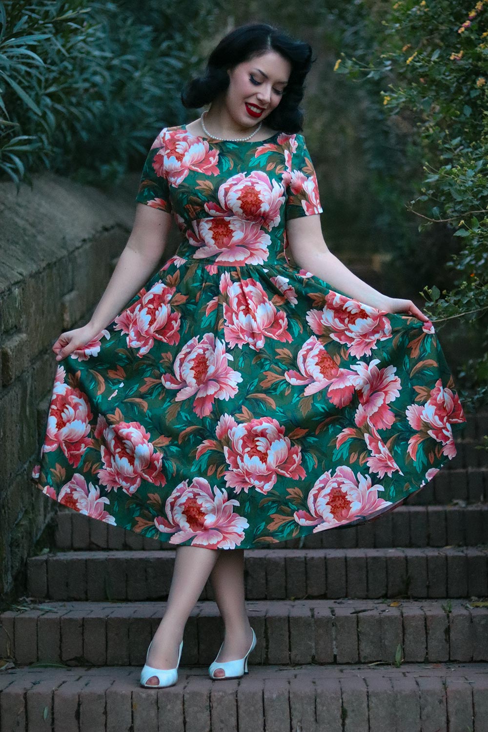 Norah Floral Swing Dress