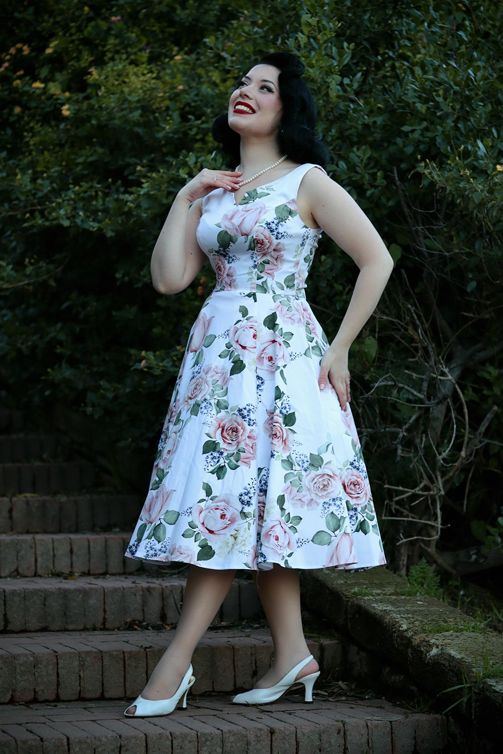 Vera Floral Swing Dress