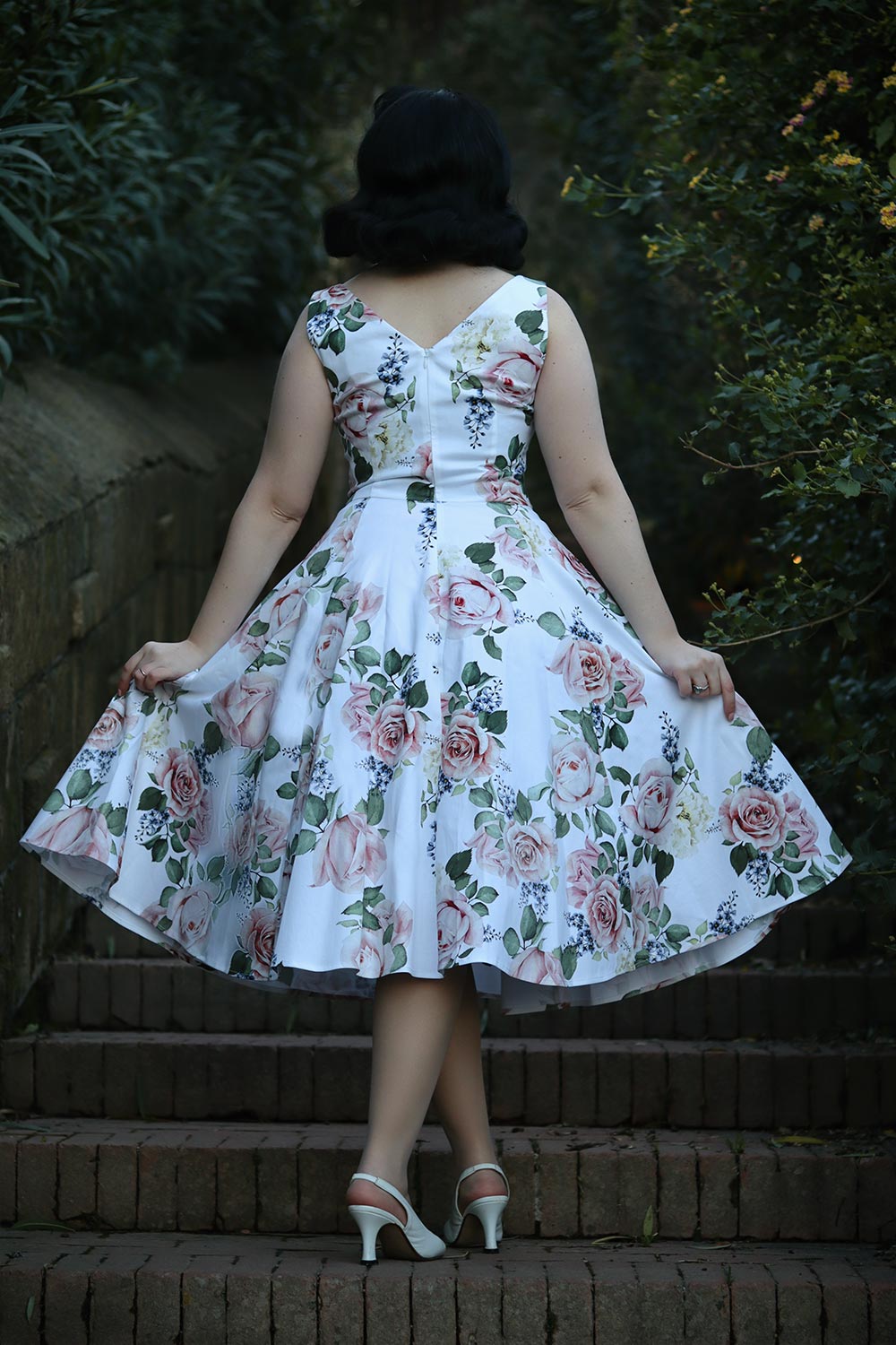 Vera Floral Swing Dress