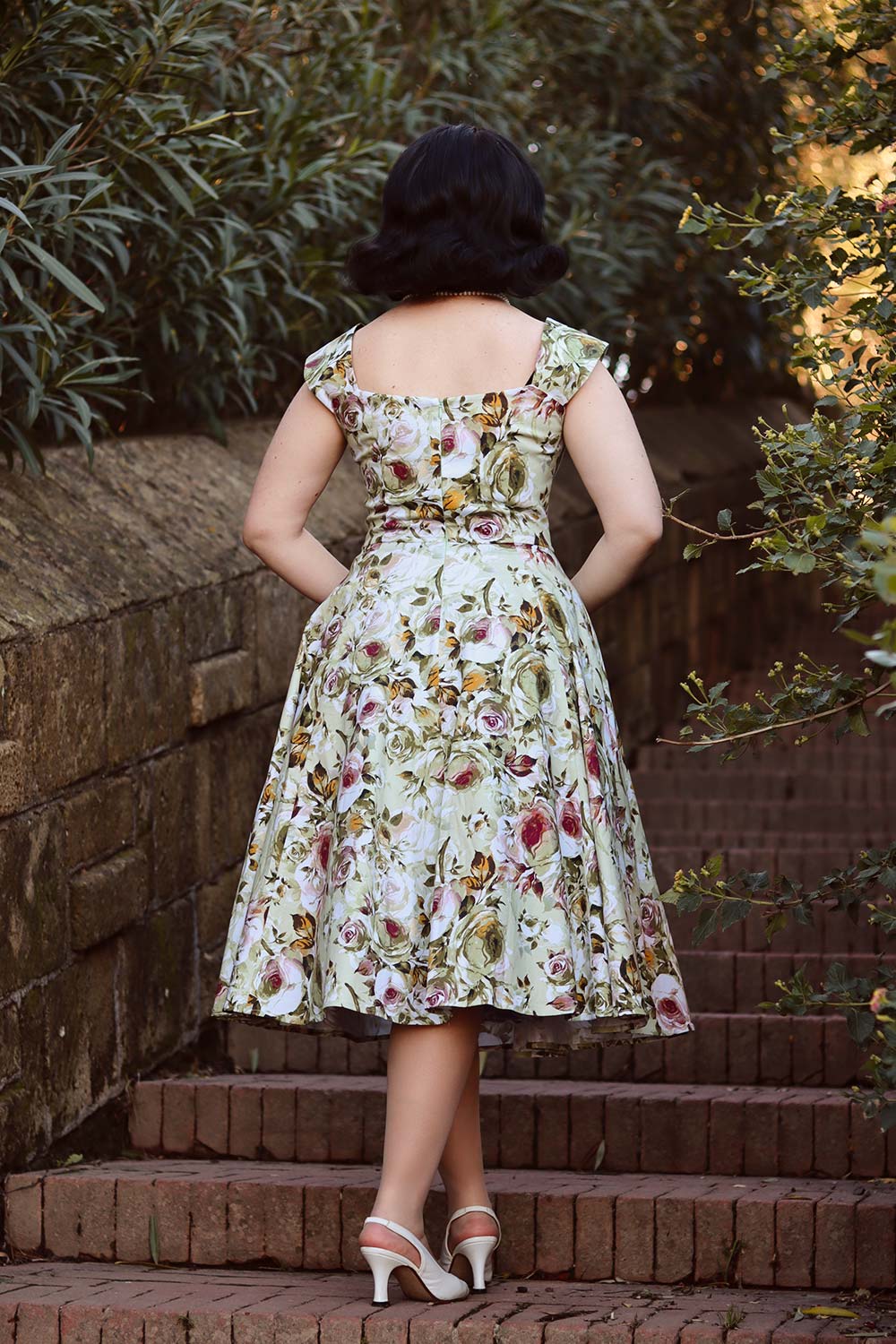 Emilia Floral Swing Dress