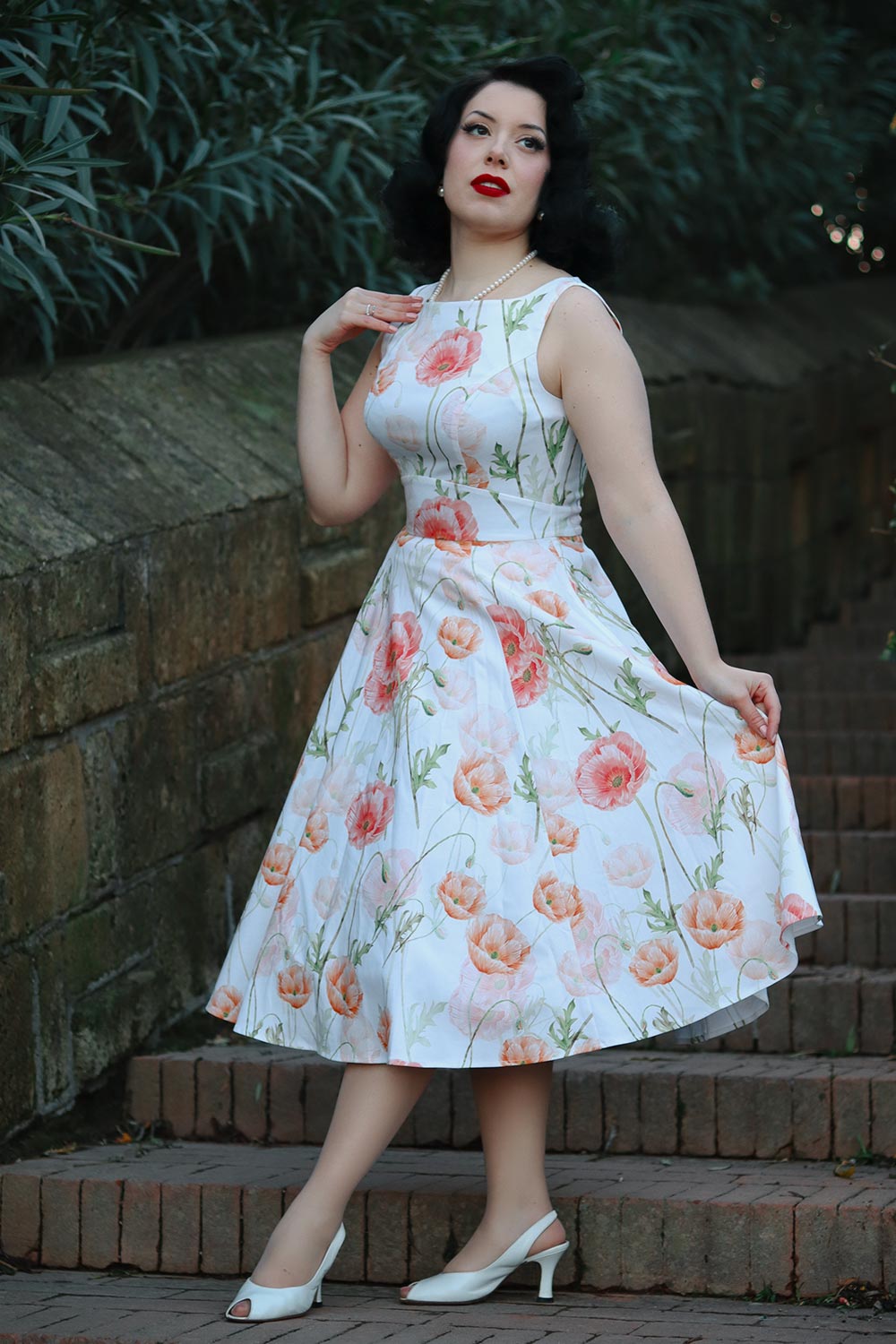 Aria Floral Swing Dress