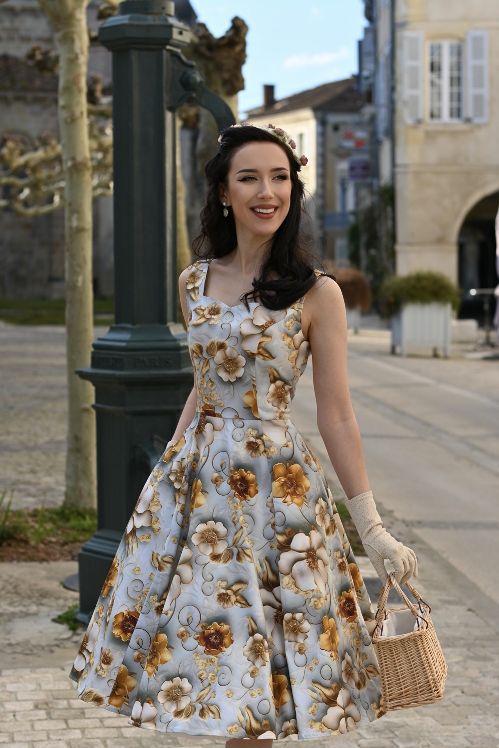 Mavis Floral Swing Dress