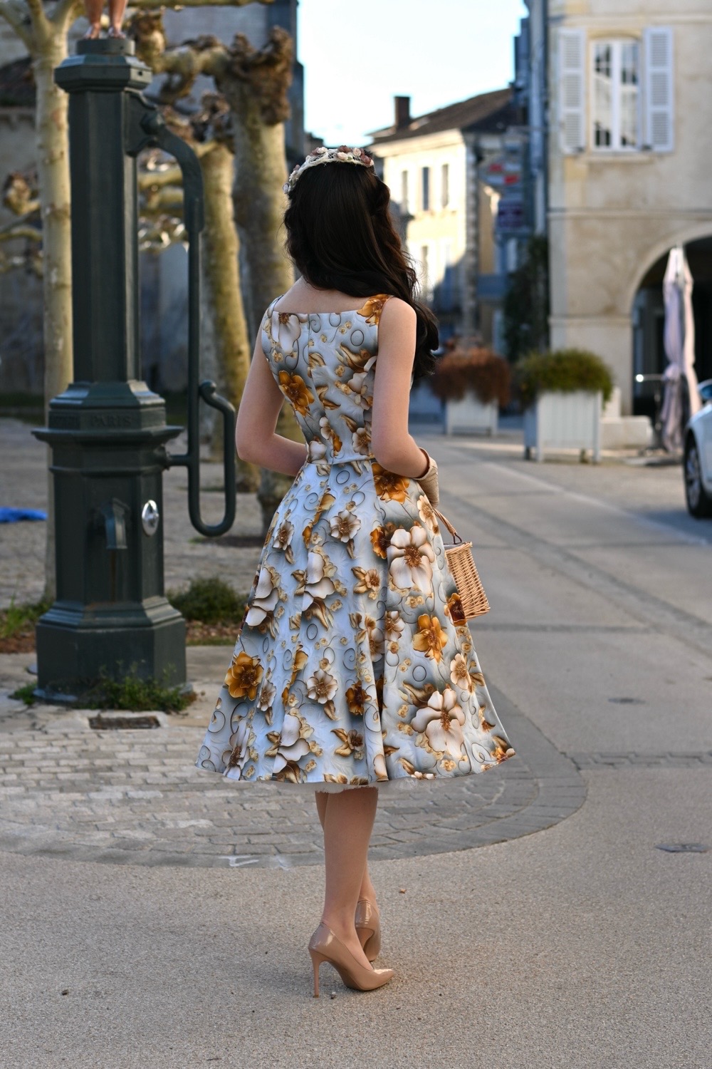 Mavis Floral Swing Dress