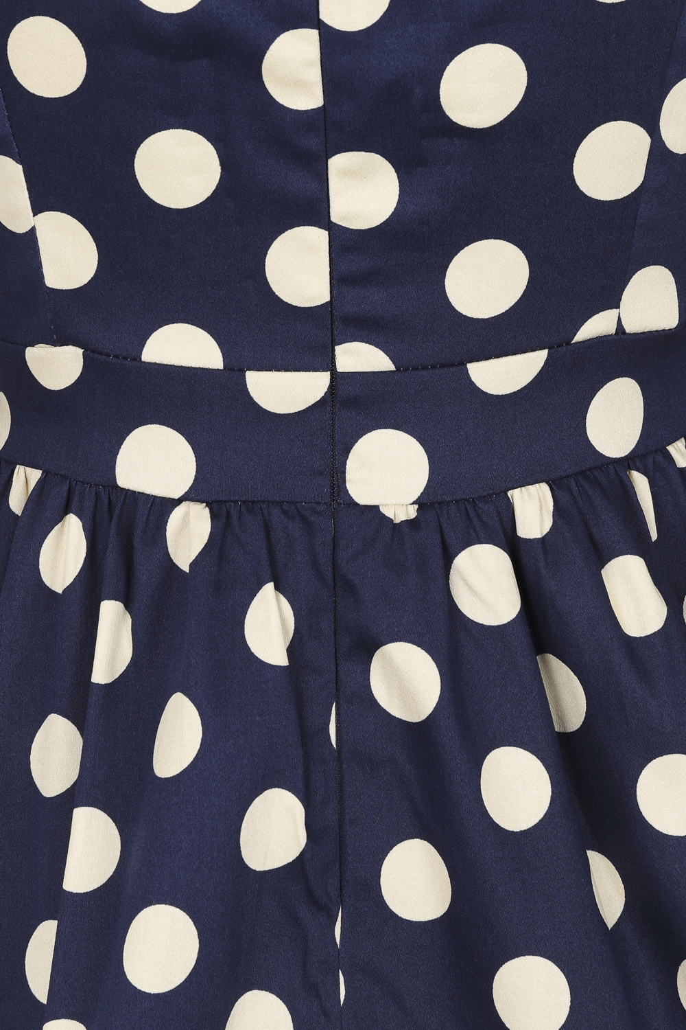 Milana Polka Dot Swing Dress Plus Size in Blue/White - Hearts & Roses ...