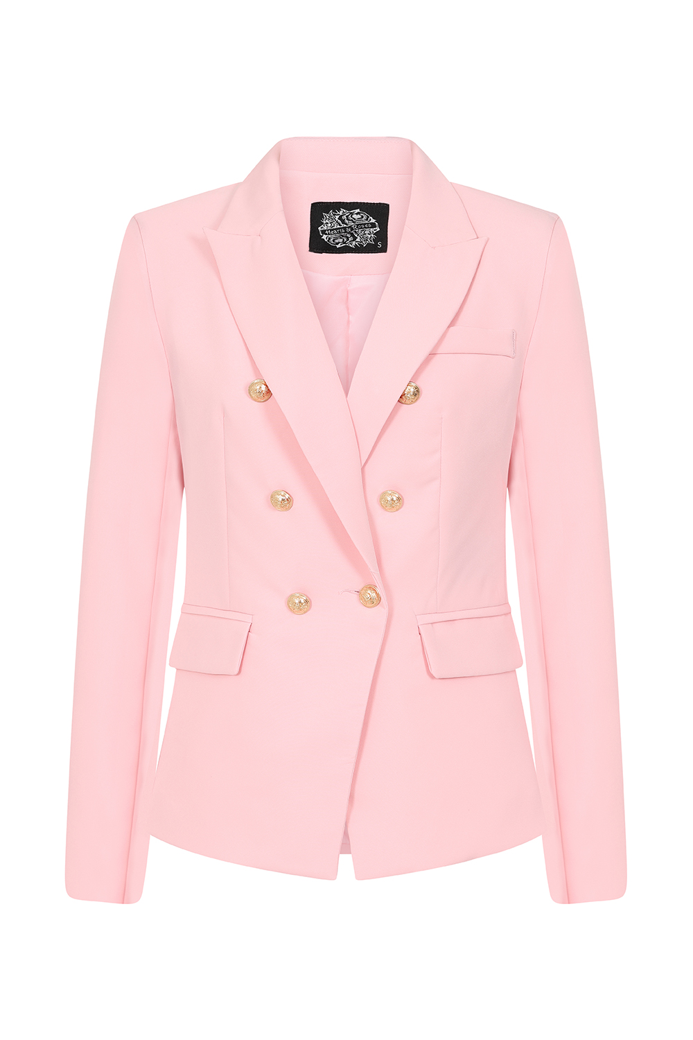 Gillian Blazer in Pink - Hearts & Roses London