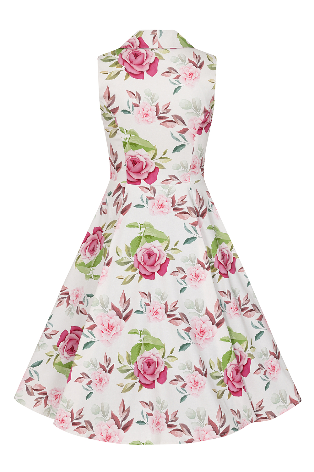 Darla Floral Swing Dress - Hearts & Roses London