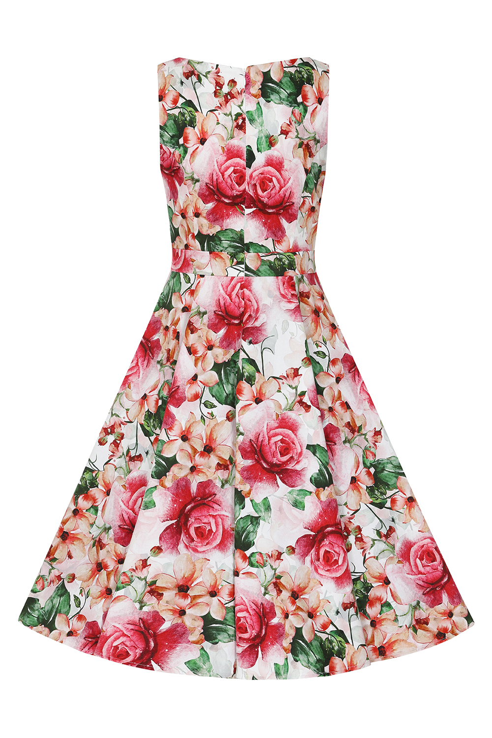 Gracie Floral Swing Dress - Hearts & Roses London